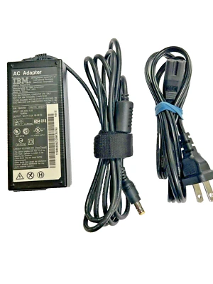 Genuine IBM AC Power Adapter 16V D33030 IBM ThinkPad PC Laptop PN 08K208 Rev E - Image 1 of 3