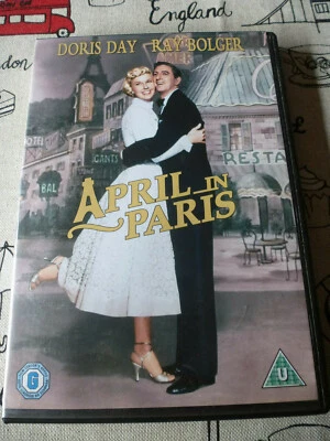 APRIL IN PARIS 1952 FILM STARRING DORIS DAY & RAY BOLGER 2006 DVD REGION 2 UK - Image 1 of 4