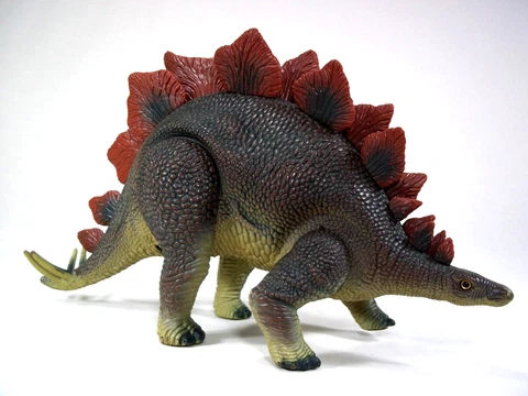 Vintage 1988 Motorized Walking Tyco Dino Riders Stegosaurus Dinosaur Figure Toy Cover