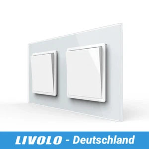 LIVOLO Wechselschalter Lichtschalter Ein/Aus Wandschalter mechanisch Schalter UP - Bild 1 von 6