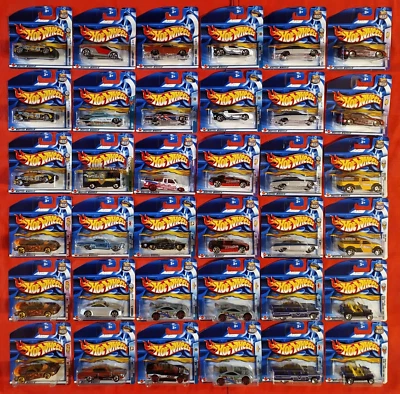 MATTEL HOT WEELS LOTTO IN BLOCCO 36 PEZZI! SIGILLATE 35° ANNO A 2,50 EURO L'UNA! - Immagine 1 di 4