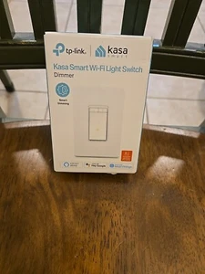TP-Link Kasa Smart Wi-Fi Light Switch Dimmer HS220 White NEW Alexa, Google - Picture 1 of 6