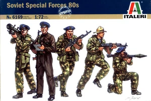 Italeri 1/72 6169 Soviet Special Forces 80s (50 Figures, 15 Poses) - Picture 1 of 4