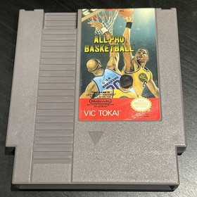 All-Pro Basketball (Nintendo Entertainment System, 1989) NES Video Games Tested