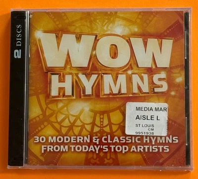 Various Artists ~ WOW Hymns • 2CD • 2007 New/Sealed/Tiny Crack on Rear Case - Image 1 of 2