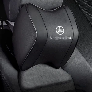 For Mercedes Benz Car Seat Headrest Memory Foam Neck Pillow Car Accessories - Foto 1 di 10