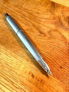 PILOT Pilot Capless Decimo Fountain Pen with Silver Nib F - Picture 1 of 13