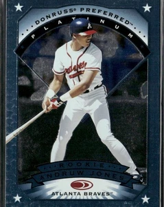 1997 Donruss Preferred Platinum RC #143 Andruw Jones - Picture 1 of 2