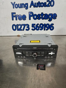 CITROEN C5 MK2 2008-2016 CD RADIO NAVEGACIÓN POR SATÉLITE UNIDAD PRINCIPAL CON TARJETA SD 9673646ZD - Imagen 1 de 5