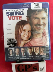 Swing Vote (Blu-ray, 2008) with Kevin Costner, Paula Patton - Brand New, Sealed - Bild 1 von 5