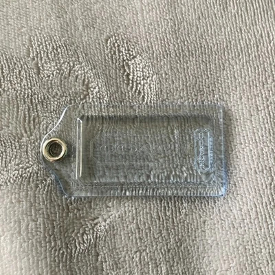 Coach Clear Resin Signature Coach - Image 1 of 4