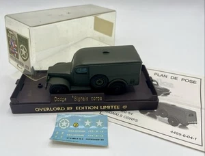 DODGE Signal Corps - SOLIDO Ed. Limitée Overlord 4489-6 - 1989 - NEUF ou quasi - Imagen 1 de 4