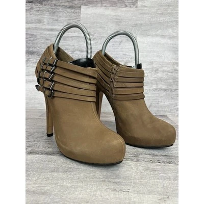 Botines al tobillo de tacón alto con hebilla y cremallera Aldo para mujer talla 7,5 Foto 1 de 4