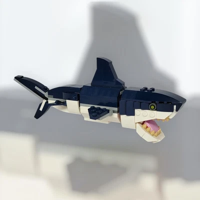 Lego 31088 Creator Deep Sea Creatures Shark Only - No Box / Instructions  - Image 1 of 4