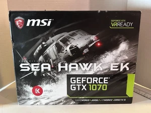 MSI NVIDIA GeForce GTX 1070 SEAHAWK EK 8GB GDDR5 Grafikkarte gebraucht ** - Bild 1 von 13
