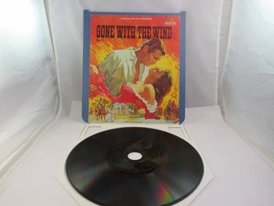 Vintage Gone With The Wind VideoDisc MGM/UA Home Video 1985 Classic Movie 3.5hr Foto 1 de 4