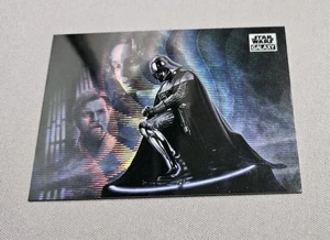 2021 Topps Star Wars Chrome Galaxy Regrets Wave Refractor /99 - Picture 1 of 4
