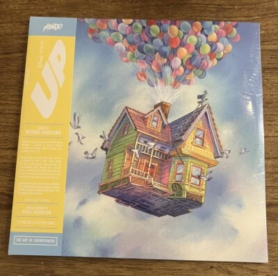Michael Giacchino Disney UP Movie Soundtrack OST Mondo Splatter Vinyl - Image 1 of 4