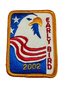 American Eagle Early Bird 2002 Girl Scout Souvenir Badges Patch - Bild 1 von 6