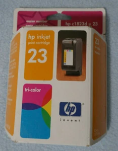 Neu Original HP 23 TINTENPATRONE VERSIEGELT DREIFARBIG TINTENPATRONE Abgelaufen - Bild 1 von 3