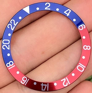 Genuine Rolex GMT-Master 1675 16750 Pepsi Bezel Insert 100% ORIGINAL - Picture 1 of 8