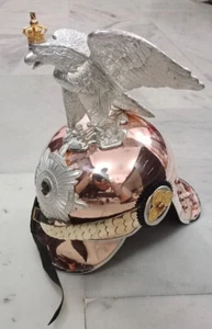 Aquila Imperiale Militaria Tedesca Ufficiale Prussiano Pickelhaube Elmetto Rame Regalo - Foto 1 di 7