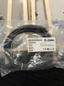 Zebra CBA-U30-S15ZBR Barcode Scanner USB Cable 15ft - Picture 1 of 5