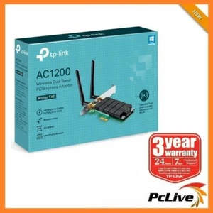 TP-Link Archer T4E 1200Mbps Dual Band Wireless Card PCI Express Adapter AC1200 - Picture 1 of 1