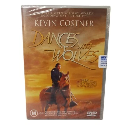 Dances With Wolves DVD Epic Western Drama Period Historical Sioux R4 Brand New - Image 1 of 4