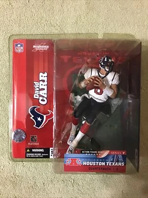 DAVID CARR 2003 McFarlane DEBUT Action Figure SERIES 7 HOUSTON TEXANS - Image 1 of 4