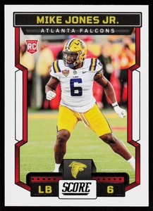 2023 SCORE MIKE JONES JR #395  Football Rookie FALCONS RC