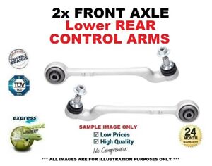 2x Front Axle Lower Rear Suspension TRACK CONTROL ARMS for BMW GT 330 2015-on