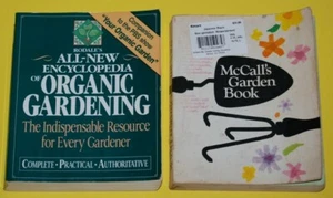 Lot 2 Rodale's All-New Encyclopedia of Organic Gardening +McCall's Garden Books - Picture 1 of 8