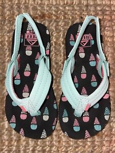 NEW Reef Flip Flop Sandals Size 7/8 Toddler Girl's