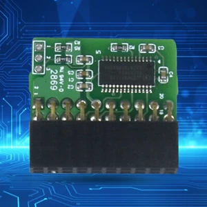 20Pin TPM 2.0 Module Trusted Platform for SuperMicro AOM-TPM-9665V TCG 2.0 - Afbeelding 1 van 13