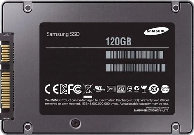 120 Go SATA-III Samsung SSD 2D-NAND/3D-NAND TLC/MLC 2,5" Disque Dur Interne - Photo 1/4
