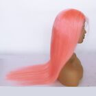 613 Pink Colored 13x6 Transparent Lace Front Wig Body Wave Lace Wigs For Women