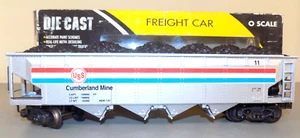 Tolva fundida a presión de acero K-Line Trains Estados Unidos con carga de carbón artículo K623-8017 - Imagen 1 de 4