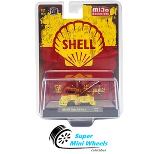 M2 Machines 1:64 1960 Volkswagen Single Cab Tow Truck SHELL OIL Weathered Mijo - Picture 1 of 2