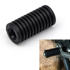 Black Gear Shift Shifter Lever Pedal Rubber Cover For Yamaha Suzuki Kawasaki - Picture 1 of 5