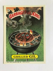 Topps 1987 Garbage Pail Kids Trading Card # 259a Grilld Gil - Bild 1 von 2