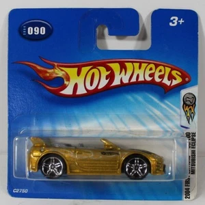 Hot Wheels 2004 First Editions Gold Mitsubishi Eclipse Car Short Card VHTF - Picture 1 of 1
