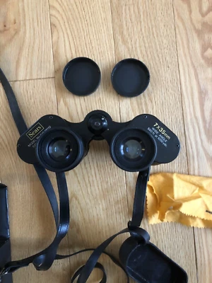 Sears Vintage 7 x 35mm binoculars in Case - Image 1 of 4