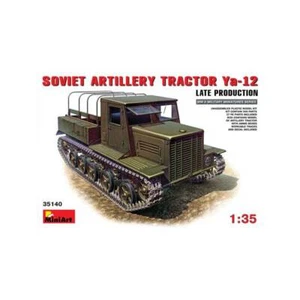 Modellino Schermato Soviet Artillery Trattore Ya-12 Late Età MiniArt 35140 1/3 - Foto 1 di 1