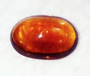 Loose Gemstone 42.85 Ct Australian Black & Golden Synthetic Opal Certified Gem - Picture 1 of 8