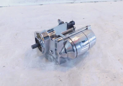 Motor de arranque Harley Davidson EVO y Twin Cam Road King Softail cromado Foto 1 de 4