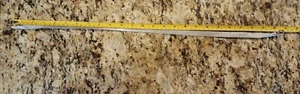 Correa de tierra de cobre estañado plano trenzado de 24" x 1/2" anillo de 1/4 de pulgada - anillo de 1/4 de pulgada - Imagen 1 de 2