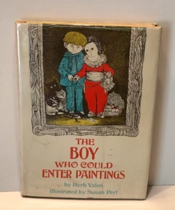 The Boy Who Could Enter Paintings by Herb Valen 1968 RARE Illustrated Childrens - Picture 1 of 10