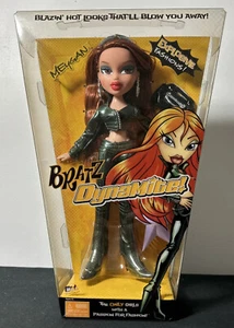 Bratz Dynamite! Muñeca Meygan 10" moda explosiva Blazin' Hot Looks NRFB - Imagen 1 de 8