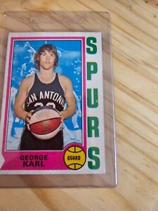 1974-75 Topps - #257 George Karl (RC) San Antonio Spurs